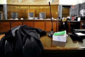 Un'aula del Tribunale