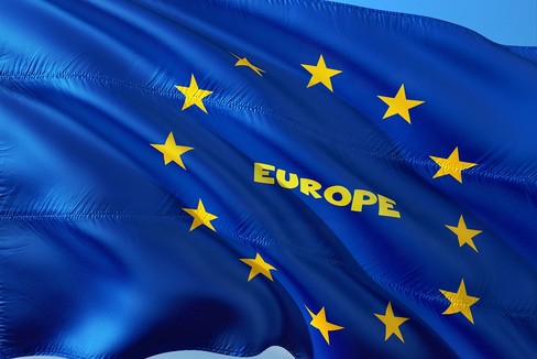 La bandiera UE