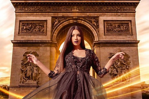 Top Fashion Model a Parigi. <span>Foto Carmen Martorana Eventi</span>