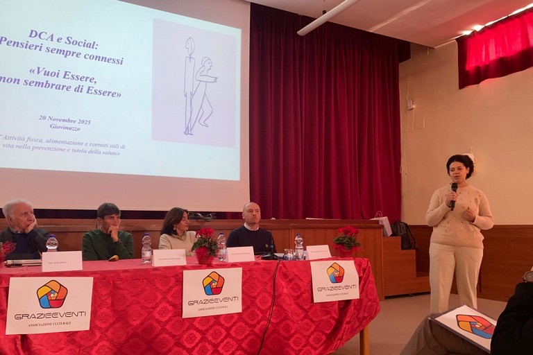Conferenza su alimentazione e salute. <span>Foto Grazieeventi </span>