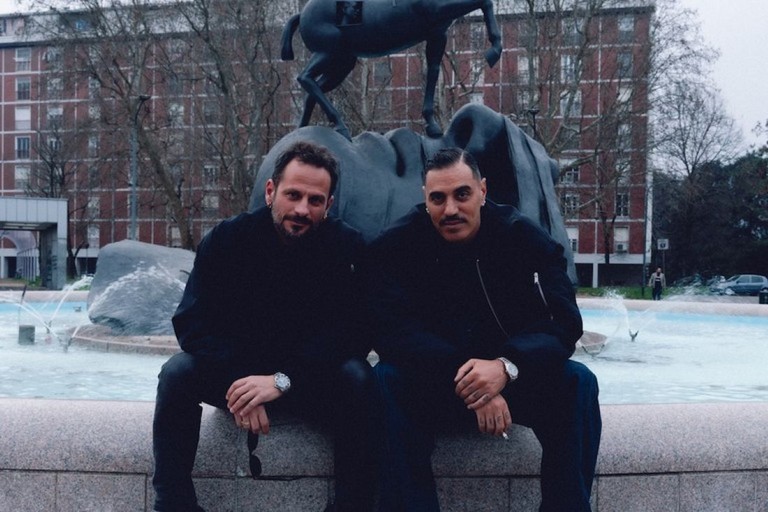 Pippo Mezzapesa e Marracash. <span>Foto Andrea Tafel </span>