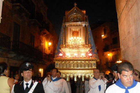 La processione della Madonna di Corsignano