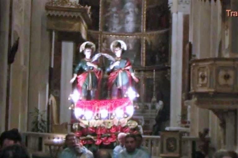 I Santi Medici in Cattedrale. <span>Foto Trani Religiosa</span>