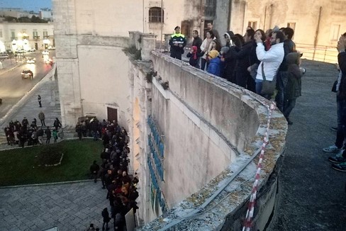 Dalla terrazza centrale dell'IVE