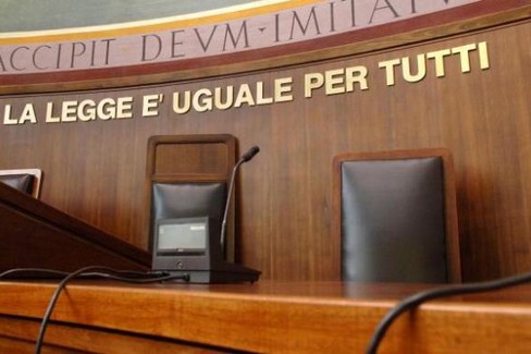 Un'aula del Tribunale