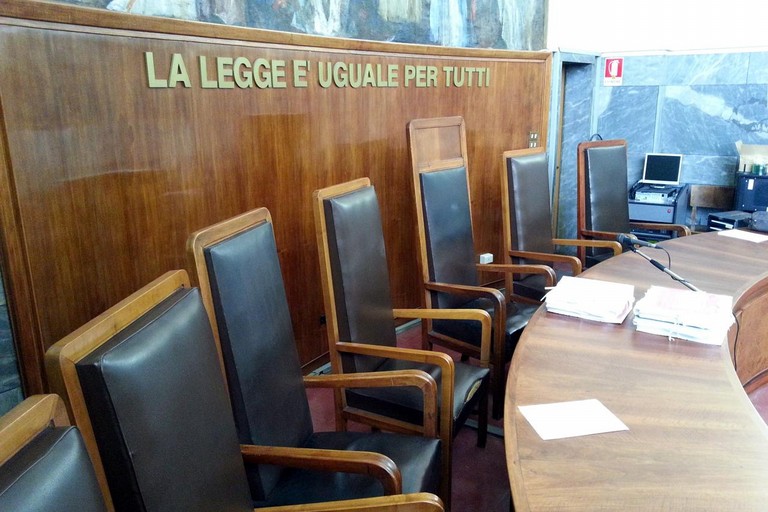 Un'aula di Tribunale