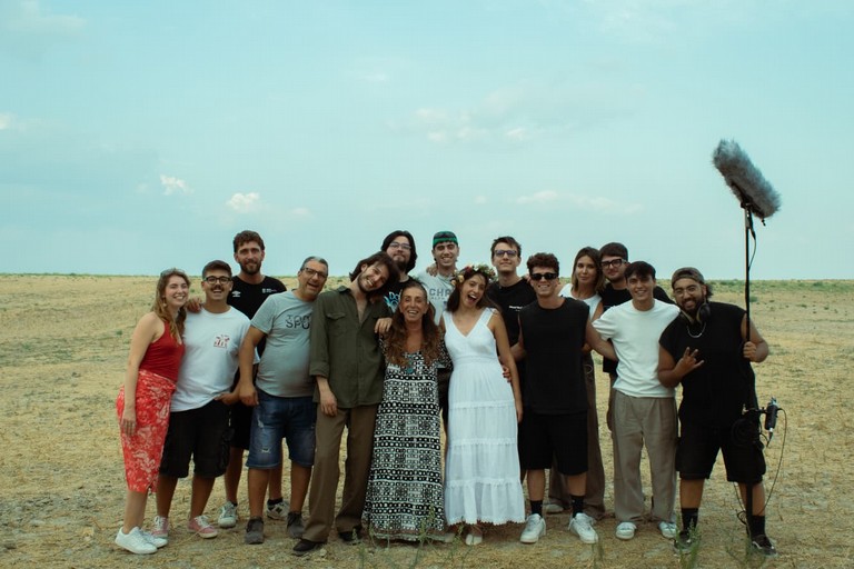 Sul set del cortometraggio. <span>Foto Giada Piccolo</span>