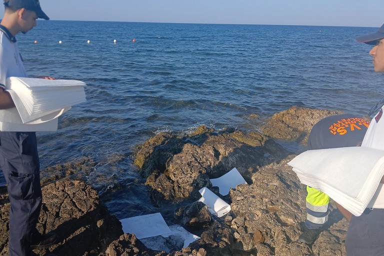 L'intervento della Guardia Costiera